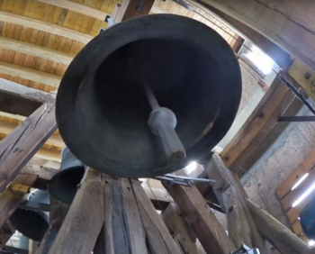 Blick in den Glockenstuhl Blick in den Glockenstuhl