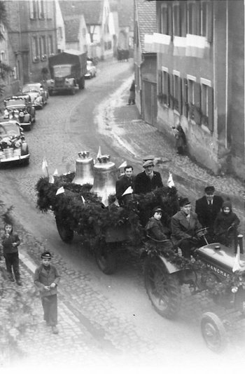 Kirche St. Ägidius, Meckenheim Glockenweihe 19.12.1954 Kirche St. Ägidius, Meckenheim Glockenweihe 19.12.1954