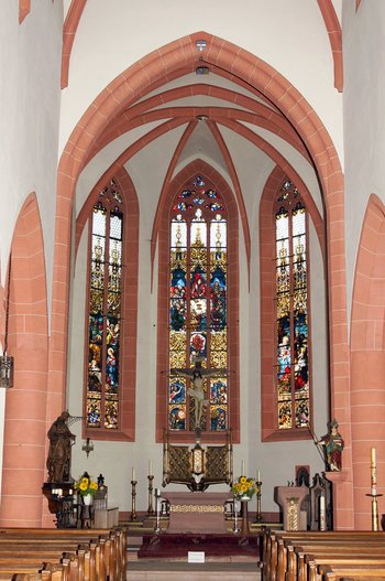 Chor von St. Ulrich, Deidesheim Chor von St. Ulrich, Deidesheim