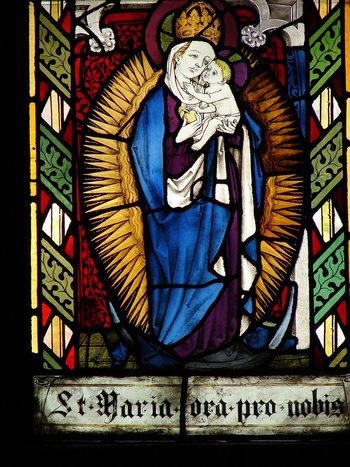 Marienfenster St. Ulrich, Deidesheim Marienfenster St. Ulrich, Deidesheim